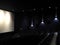 Empty modern cinema dark