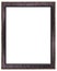 Empty modern photo frame