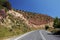 Empty Motor-road on Crete Island