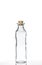 Empty olive oil container bottle on white background