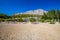 Empty Omis Beach - Dalmatia, Croatia