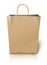 Empty paper shopping bag