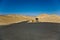 Empty parking place in Death Valley National Park