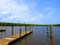 An Empty Pier during the Corona Virus Pandemic