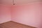 Empty pink room