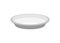 Empty plate isolated. large dish on white background