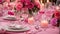 Empty plates, wedding , celebration arrangement party romantic holiday luxury spring decoration