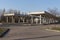 Empty platforms at Cherkasy bus station during rush hour due to Corona Virus Covid-19 scare