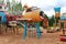 An empty playground for kids in Cents, Luxembourg