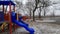 An Empty Playground in Late Winter