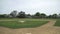 Empty public baseball diamond