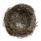 Empty real natural bird nest