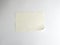 empty rectangular white sheet torn out of notepad