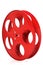 Empty Red Movie Reel