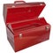 Empty Red Toolbox for Your Copy or Message Blank Copyspace