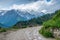 Empty Road in Himalayas near Manali