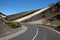 Empty road in Mountain landscape