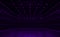 Empty room modern black space interior with violet light 3d rendering image