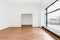 Empty room newly renovated - store / shop with wooden floor and