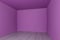 Empty room ,purple wall with wood floor