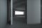 Empty rough room with light coming in from the window, 3d rendering