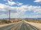 Empty Route 66 near Williams, Arizona, USA