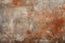 Empty rusted metal sheet background texture. Generative AI