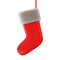 Empty Santa Sock