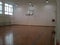 Empty school gym ready for game