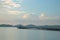 Empty sea pier at Rayong military beach