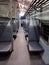Empty Seats of a general coach in Indian Railways