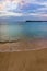 Empty Sesimbra Beach