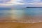 Empty Sesimbra Beach