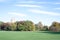 Empty Sheep Meadow during a morning in the fall