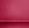Empty shelf on a magenta pink concrete wall. Background template. Square mockup