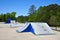 Empty Skateboard Park during Coronavirus Pandemic