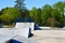 Empty Skateboard Park during Coronavirus Pandemic