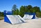 Empty Skateboard Park during Coronavirus Pandemic