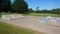 Empty skatepark