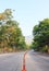 empty small asphalt road