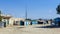 Empty Somalian Squares, Streets and Buildings around of Berbera City