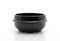 empty soup black bowl (clay pot) in Korean style