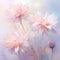 empty space flowers romantic soft mood for background, AIGENERATED