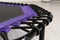 empty space leisure fitness growth cyan purple little white game trampoline jump small
