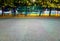 Empty sport children playground background