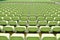 Empty stadium seats of The Float Stadium - Singapore
