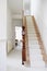 Empty Stair on a modern duplex home