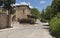 An Empty Street in a Nineteenth Century Jerusalem Neighborhood during Covid Pandemic