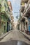 Empty street in Old Havana