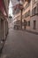 Empty streets. Lucerne during the corona crisis on a Friday afternoon